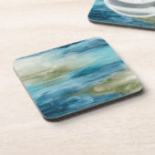 Seefluss II Getränkeuntersetzer (Linke Seite)