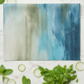 Seefluss II Küchentuch (Gefaltet)