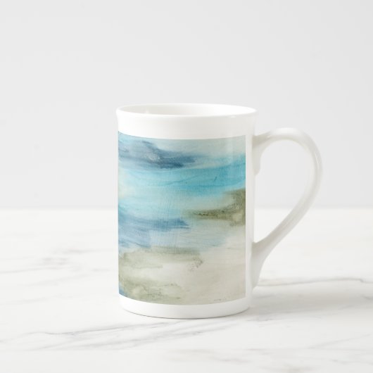 Seefluss II Porzellantasse (Rechts)