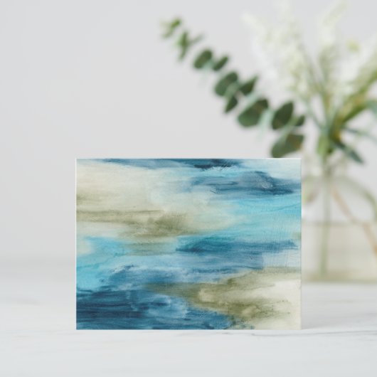 Seefluss II Postkarte (Stehend Vorderseite)