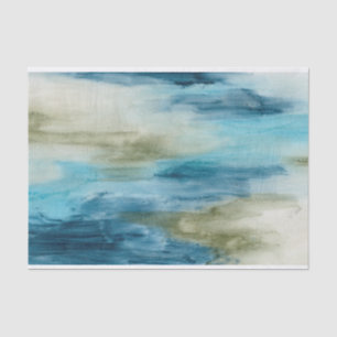 Seefluss II Seidenpapier