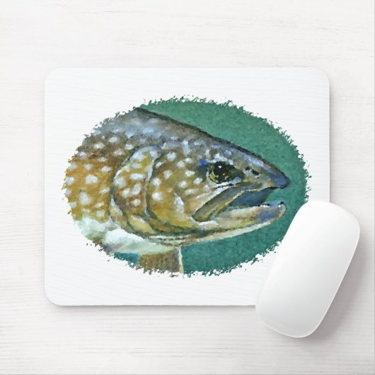 Seeforelle-Logo Mousepad (Mit Mouse)