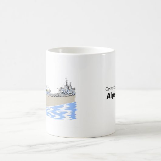 Seefrachter Alpena Kaffeetasse (Mittel)