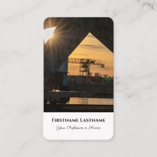 Seefrachtlogistik-Experte für den Seeverkehr im Au Visitenkarte