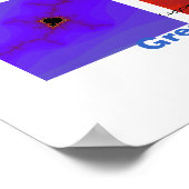 Seegang oder Monster Poster (Ecke)