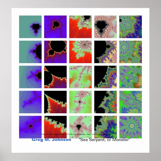 Seegang oder Monster Poster (Vorne)