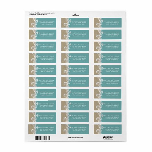 Seegarland Starfish und Seashell (Vorne)