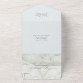 Seegartenmonographie Hochzeit Traditionell All In One Einladung (Außenbereich)