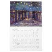 Seegebiete und Flüsse von Vincent van Gogh Kalender (Jan 2027)