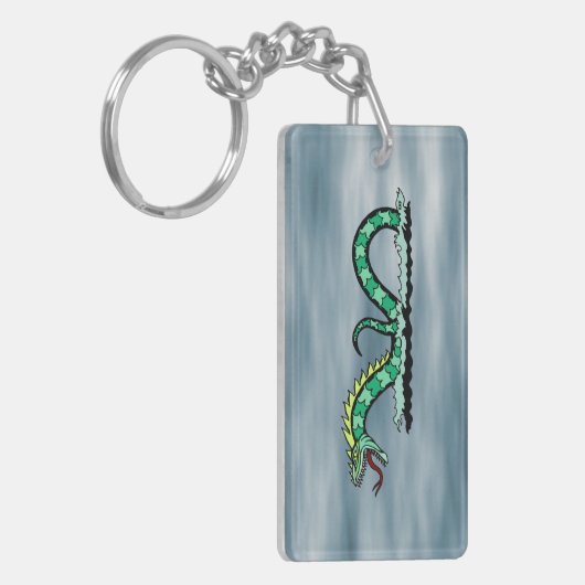 Seegefahrene Schlüsselanhänger (Vorderseite links)