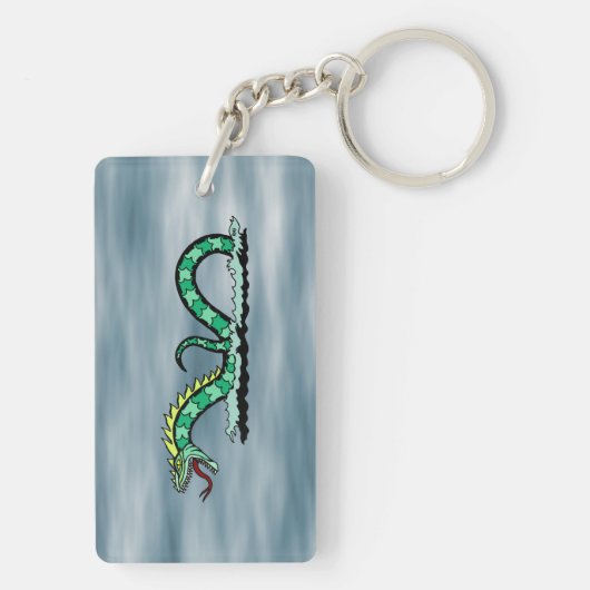 Seegefahrene Schlüsselanhänger (Rückseite)