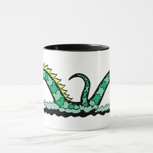 Seegefahrene Tasse (Zentrum)