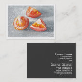 Seegesalzene Tomate Visitenkarte (Vorne/Hinten)