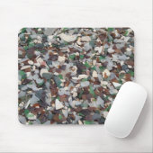 Seeglas am Glasstrand - Bermuda Mousepad (Mit Mouse)