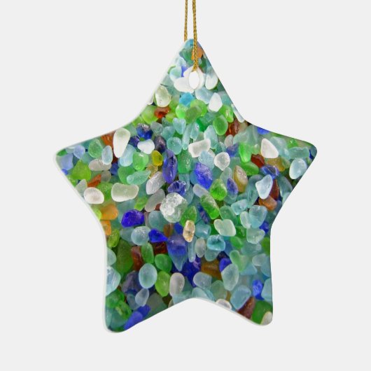 Seeglas Keramik Ornament (Rechts)