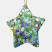 Seeglas Keramik Ornament (Links)