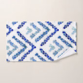 Seeglas - Treeometric - Blau Badhandtuch Set (Handtuch)