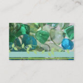 Seeglas-Visitenkarte Visitenkarte (Rückseite)