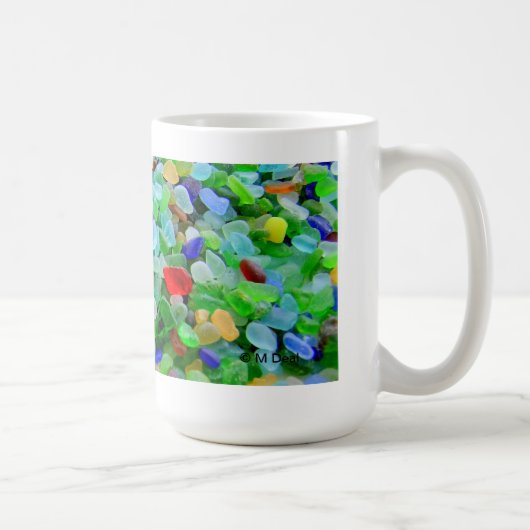 Seeglas-Wandgemälde Kaffeetasse (Rechts)