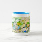 Seeglaskaffee-Tasse Zweifarbige Tasse (Mittel)