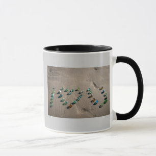 Seeglasmarmor reichlich tasse