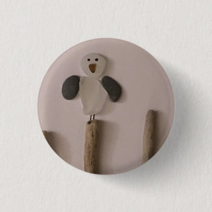 Seeglasseemöwe-Abzeichen Button