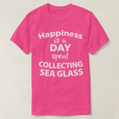 Seeglaster-Sammler sammeln Beachcomber T-Shirt (Design vorne)