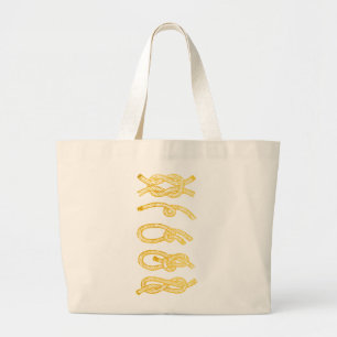 Seegoldseil-Tasche Jumbo Stoffbeutel
