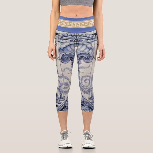 Seegöttin Capri Leggings (Vorderseite)