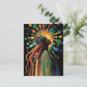 Seegöttin Postkarte (Stehend Vorderseite)