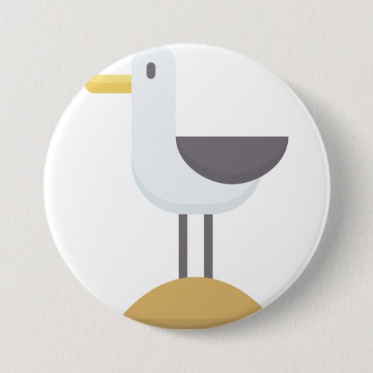 Seegras Button (Vorderseite)