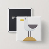 Seegras Button (Vorne & Hinten)