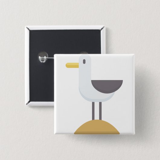 Seegras Button (Vorne & Hinten)