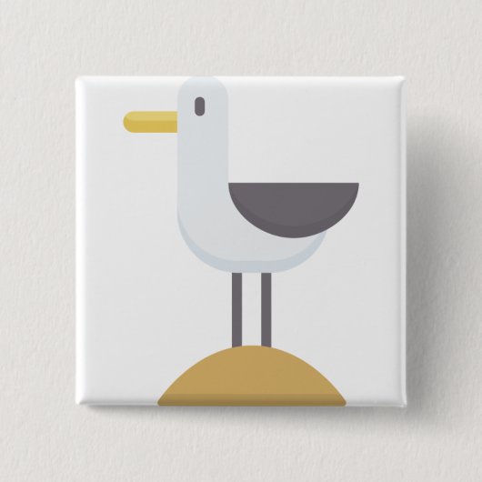 Seegras Button (Vorderseite)