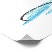 Seegras Poster (Ecke)