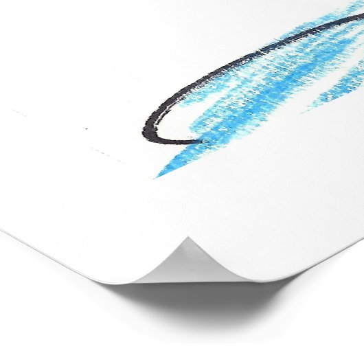 Seegras Poster (Ecke)