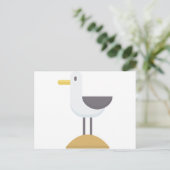 Seegras Postkarte (Stehend Vorderseite)