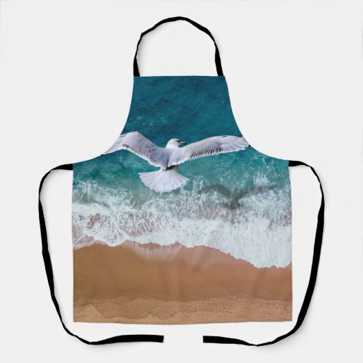 Seegras über der Meeresküste Schürze (Vorderseite)