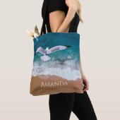 Seegras über der Meeresküste Tasche (Von Nahem)
