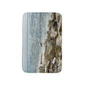 Seegras und Seeschiffe Badematte (Vorderseite Vertikal)