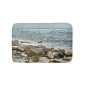 Seegras und Seeschiffe Badematte (Vorderseite)