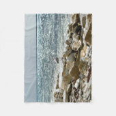 Seegras und Seeschiffe Fleecedecke (Vorderseite)