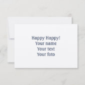 Seegras und Seeschiffe Karte (Rückseite)