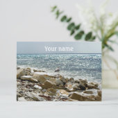 Seegras und Seeschiffe Karte (Stehend Vorderseite)