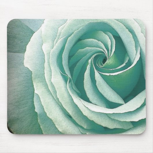 SEEgrün Spirale der Rose Mousepad (Vorne)