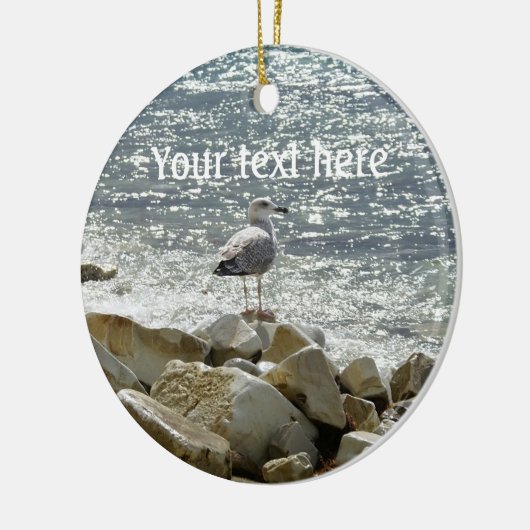 Seegrund Keramik Ornament (Links)