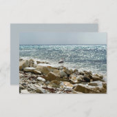 Seegrund RSVP Karte (Vorne/Hinten)