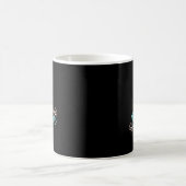 Seehaar, völlig egal, zerzaustes Bootshaar Seebräu Kaffeetasse (Mittel)