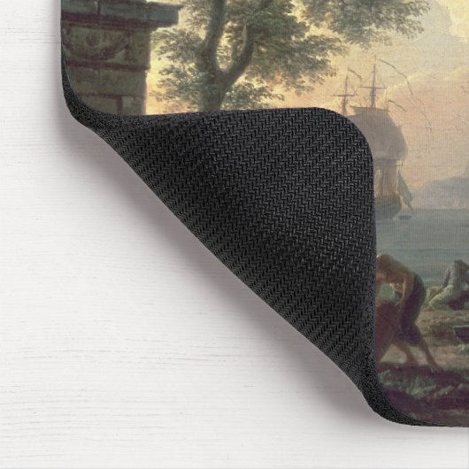 Seehafen, 1763 mousepad (Ecke)