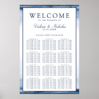 Seehafen Fog Wedding | 12 Tabelle Seating Chart